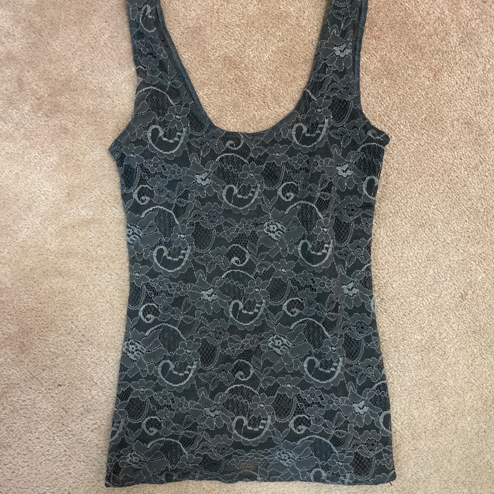 Lace tank top